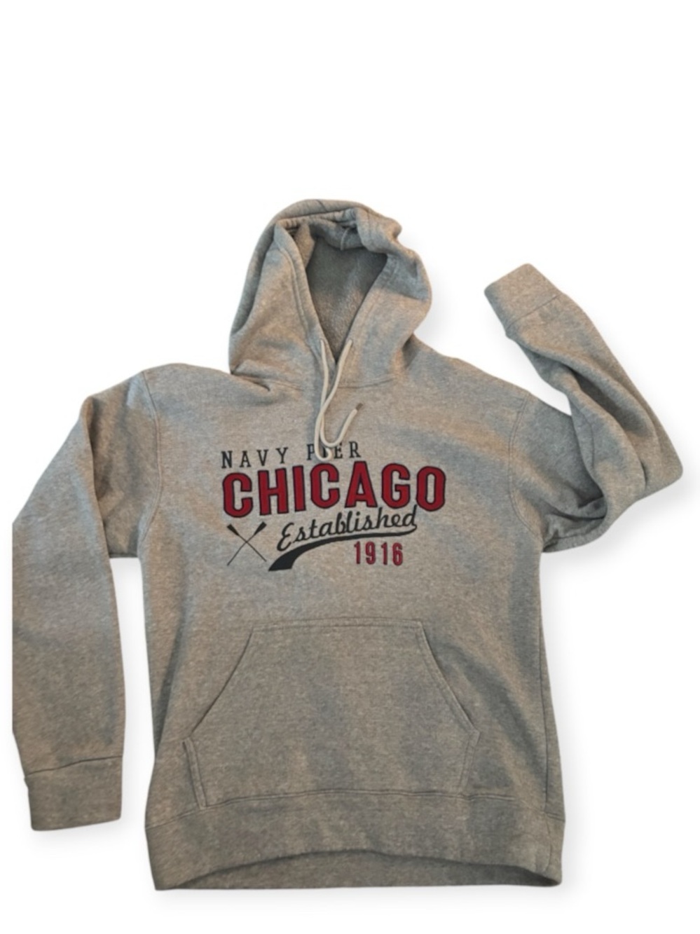 Navy Pier Chicago Established
1916 Hoodie | Gray | Size Small